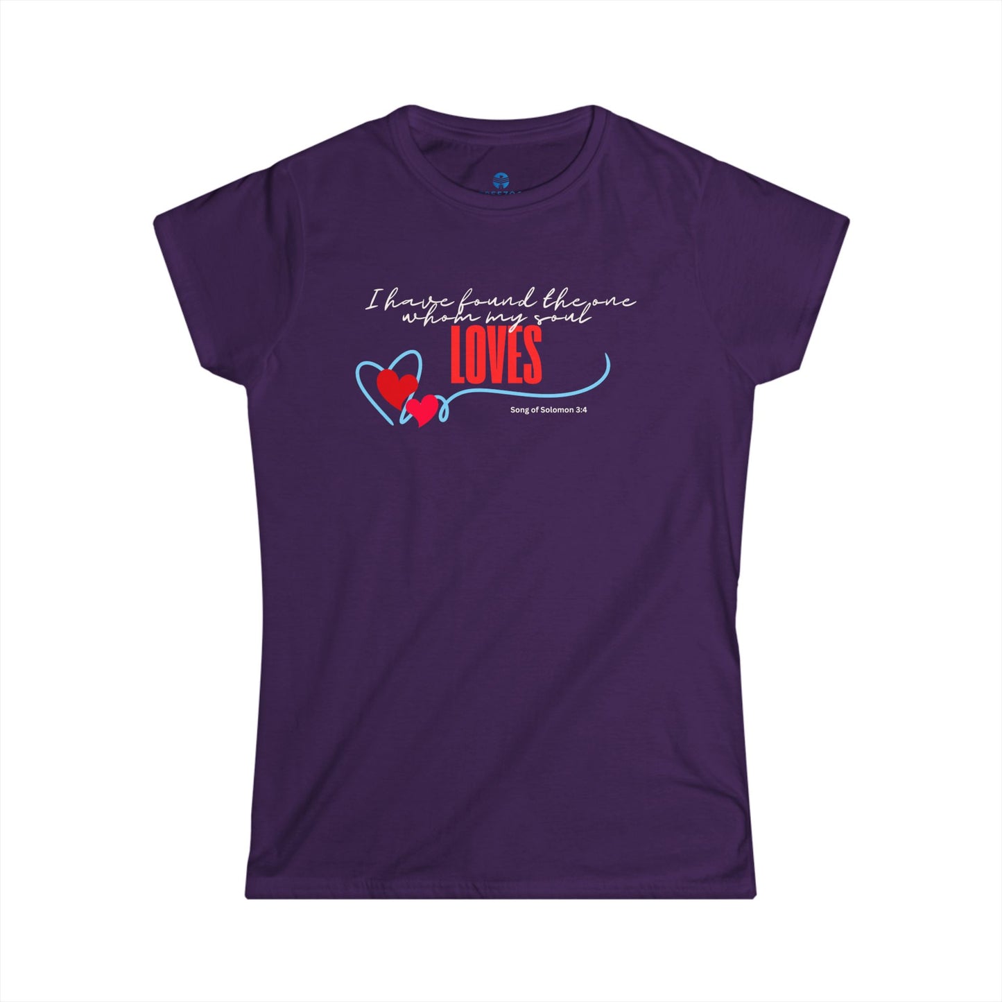 Christian Women's Tee , Love Bible Verse T-Shirt for Women, Jesus Bible Verse Tee, gift for her