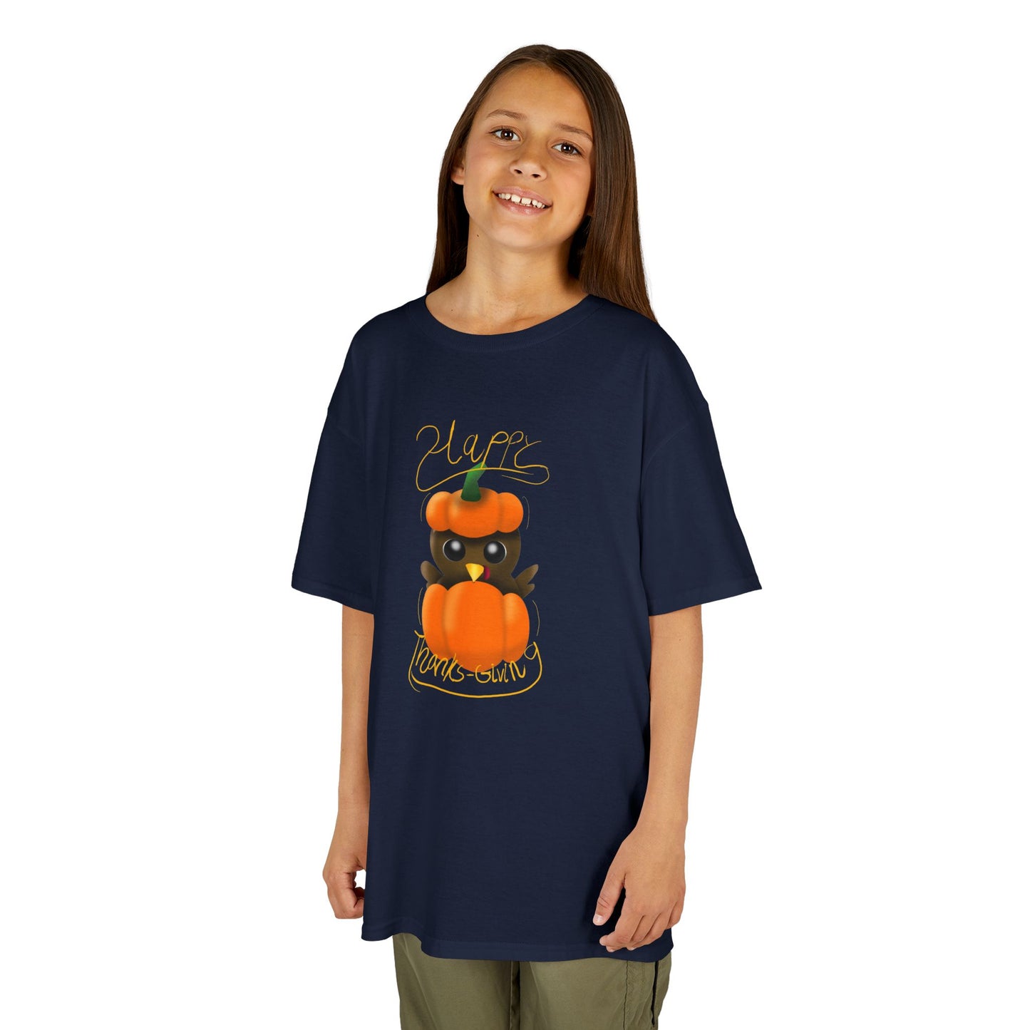 Kids Thanksgiving T-Shirt, gift for kids, inspirational festive tee