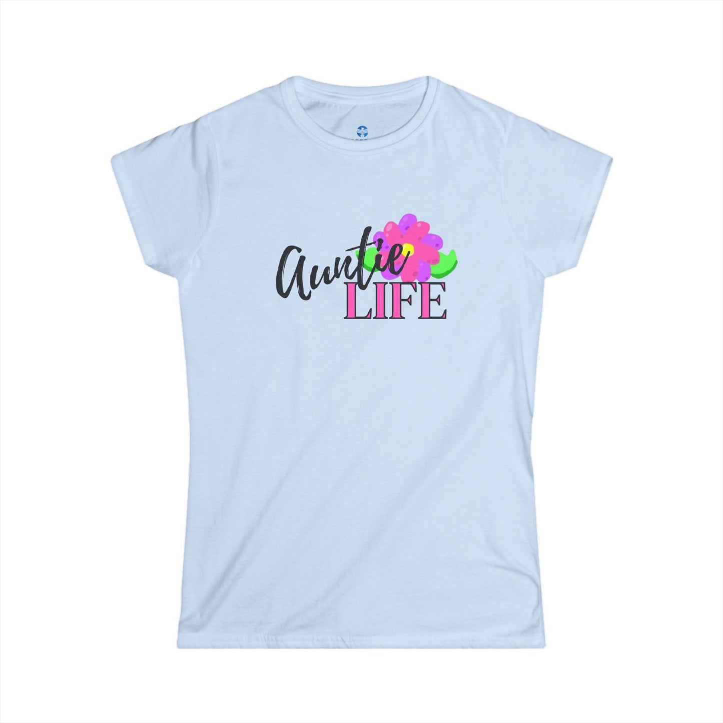 Women's Tee - Auntie Life T-Shirt Gift for Her, Birthday gift, Inspirational Design