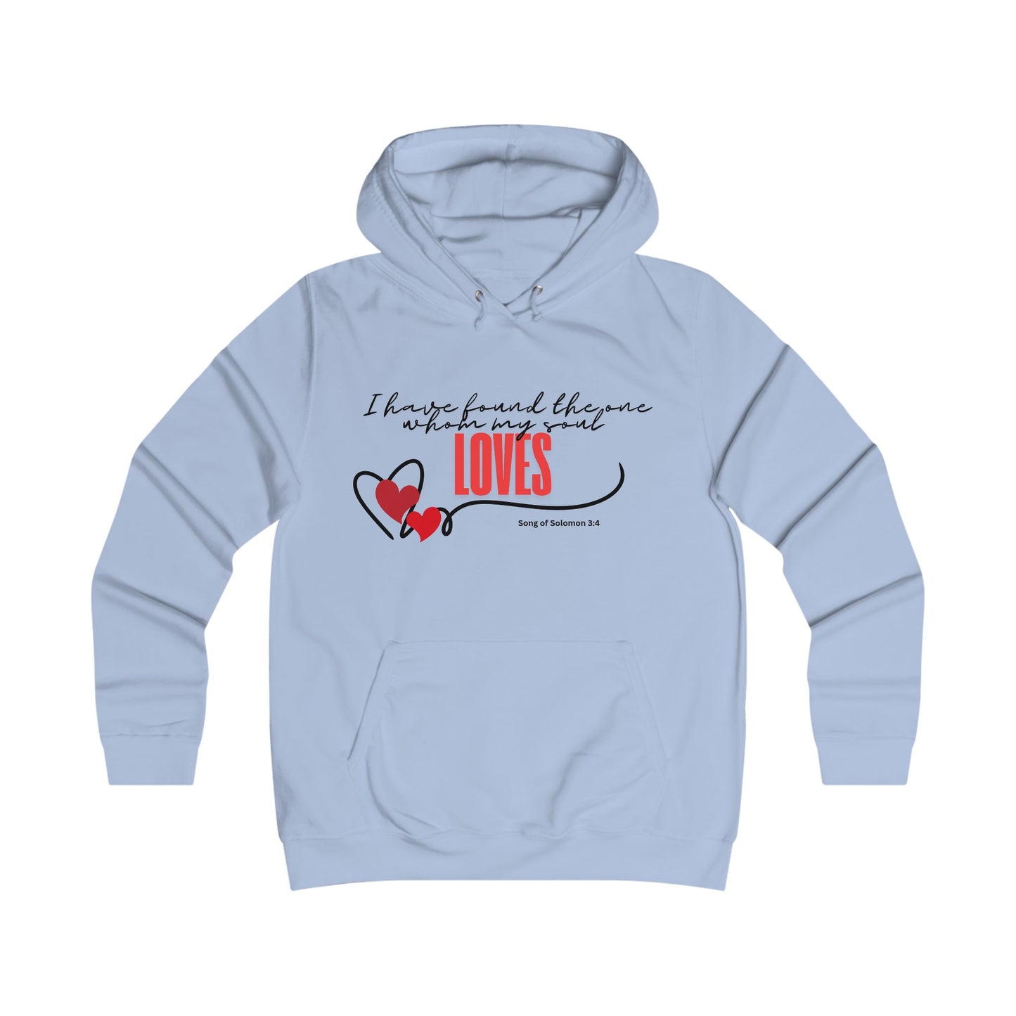 Girlie Hoodie, motivational Christian sweatshirt, trendy Christian sweatshirt , gift for her