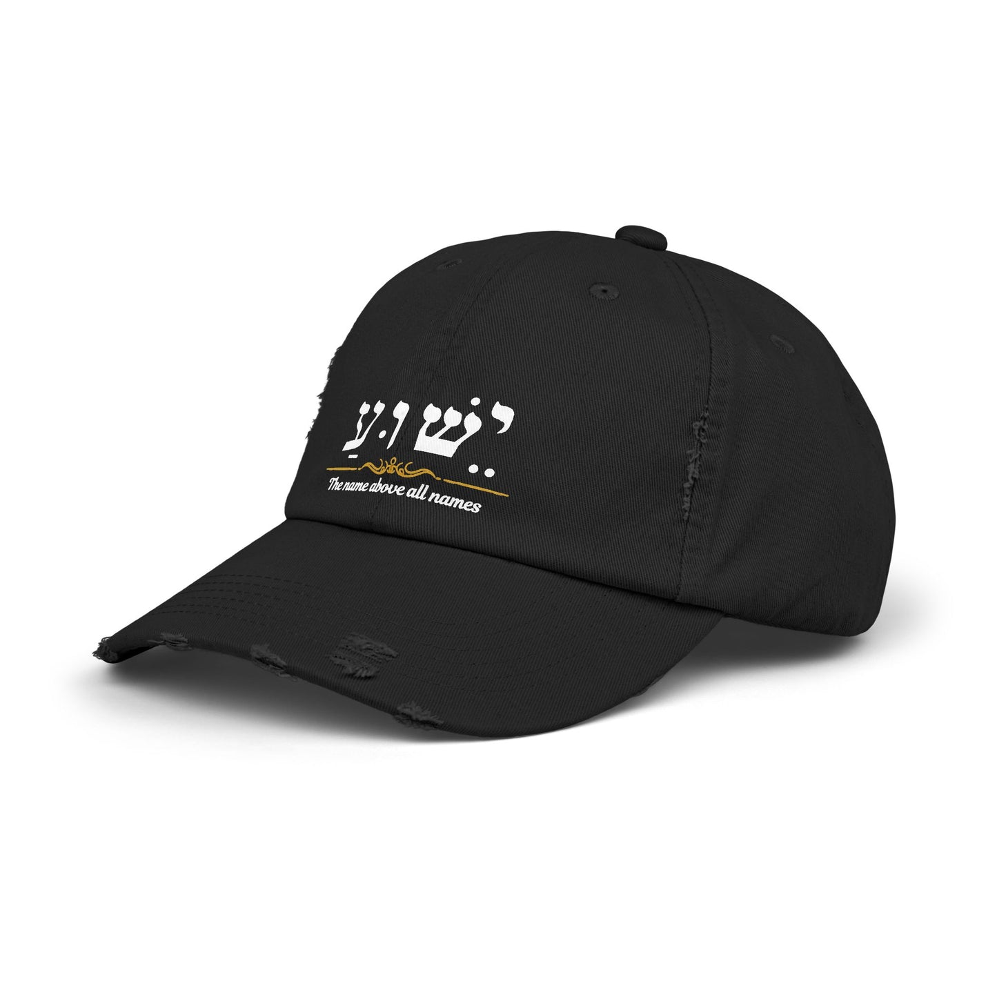 Baseball Cap, Jesus Hebrew Name above all names Hat, Christian Faith Accessory, religious Gift, Inspirational Cap