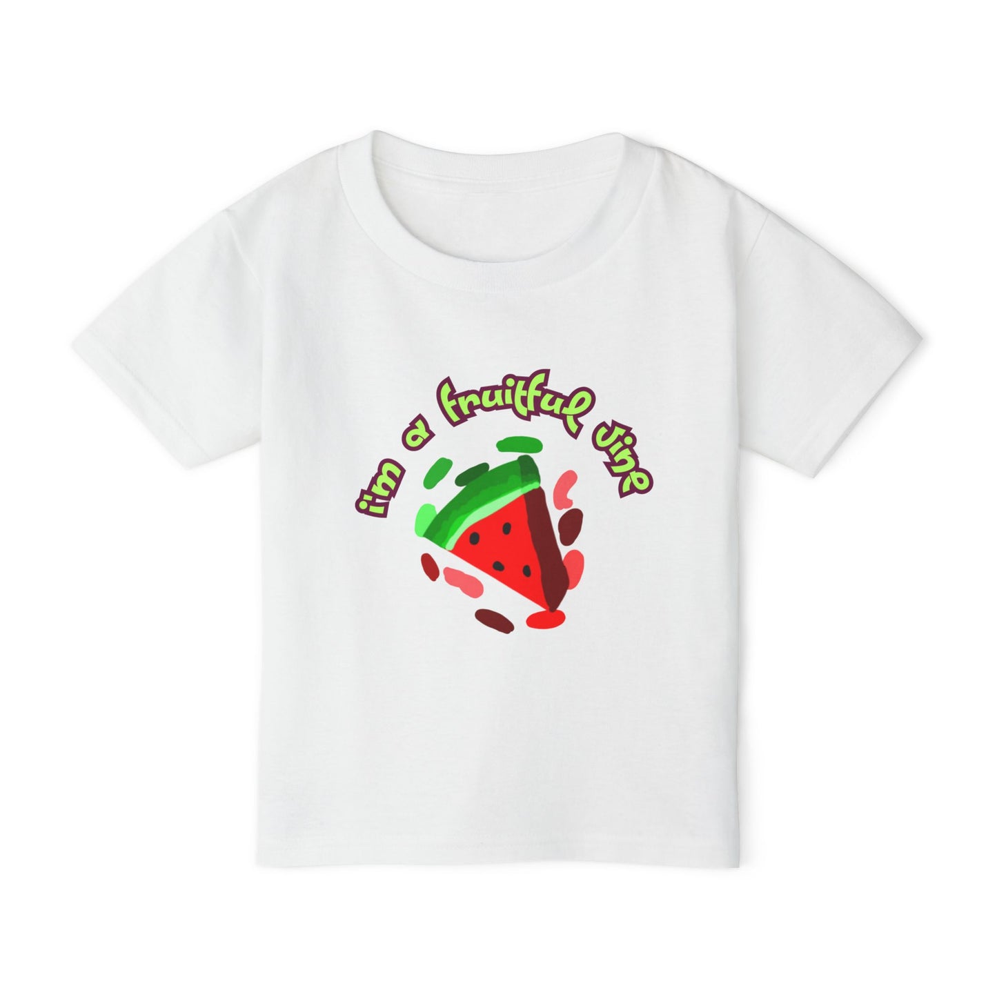 Kids Fruitful Vine Toddler T-shirt, Watermelon t-shirt for kids, gift for kids, inspirational tee