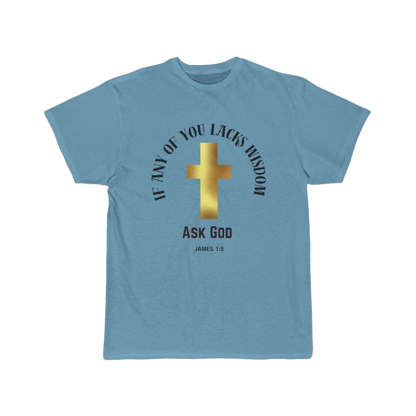 Men's Cross Tshirt, Christian Dad, Fathers Faith Tee, Gift Shirt , Faith Cross Shirt