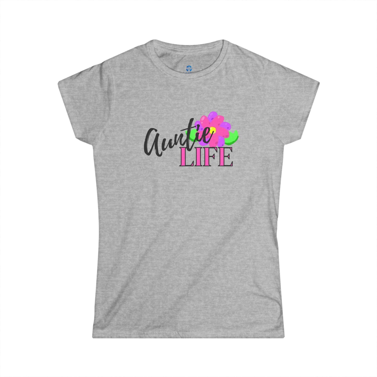 Women's Tee - Auntie Life T-Shirt Gift for Her, Birthday gift, Inspirational Design