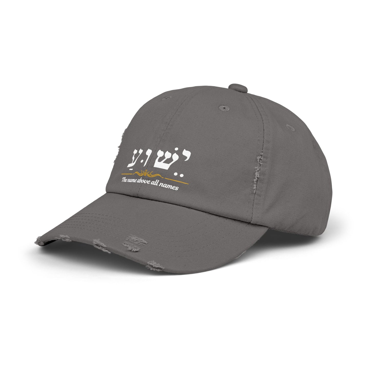 Baseball Cap, Jesus Hebrew Name above all names Hat, Christian Faith Accessory, religious Gift, Inspirational Cap