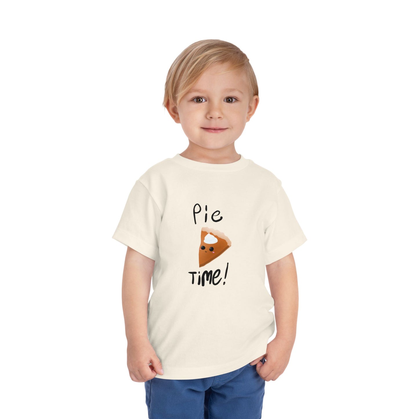 Pie Design Thanksgiving Toddler Tee, Kids Autumn Gift Shirt, Thanksgiving Kids T-Shirt, Fall Pie Shirt for Kids, Cute Pumpkin Pie Tee