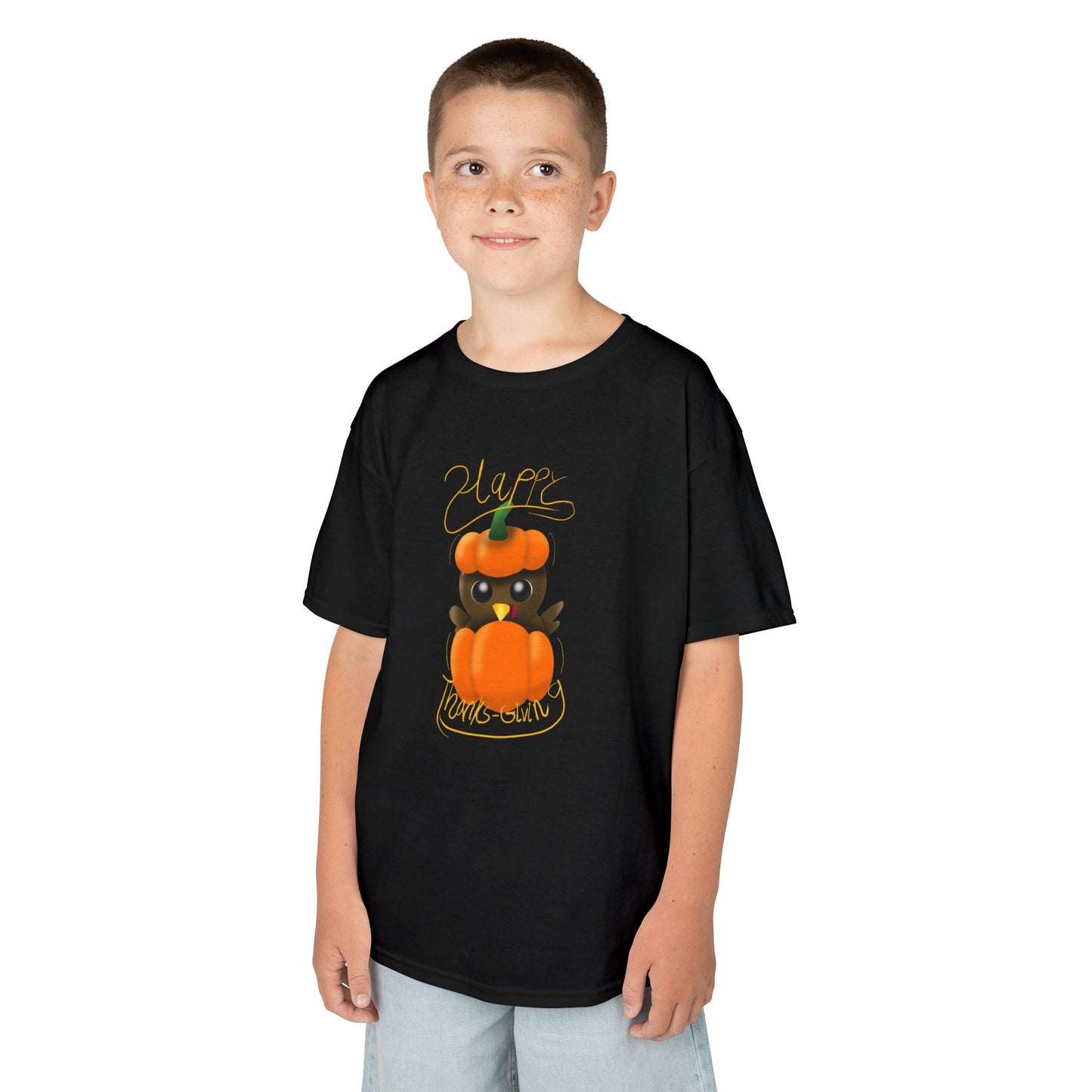 Kids Thanksgiving T-Shirt, gift for kids, inspirational festive tee