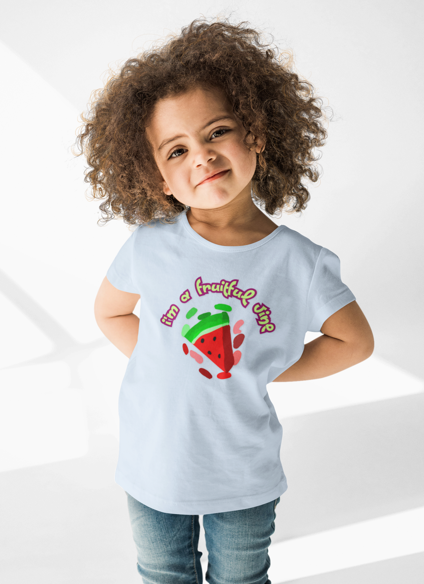 Kids Fruitful Vine Toddler T-shirt, Watermelon t-shirt for kids, gift for kids, inspirational tee