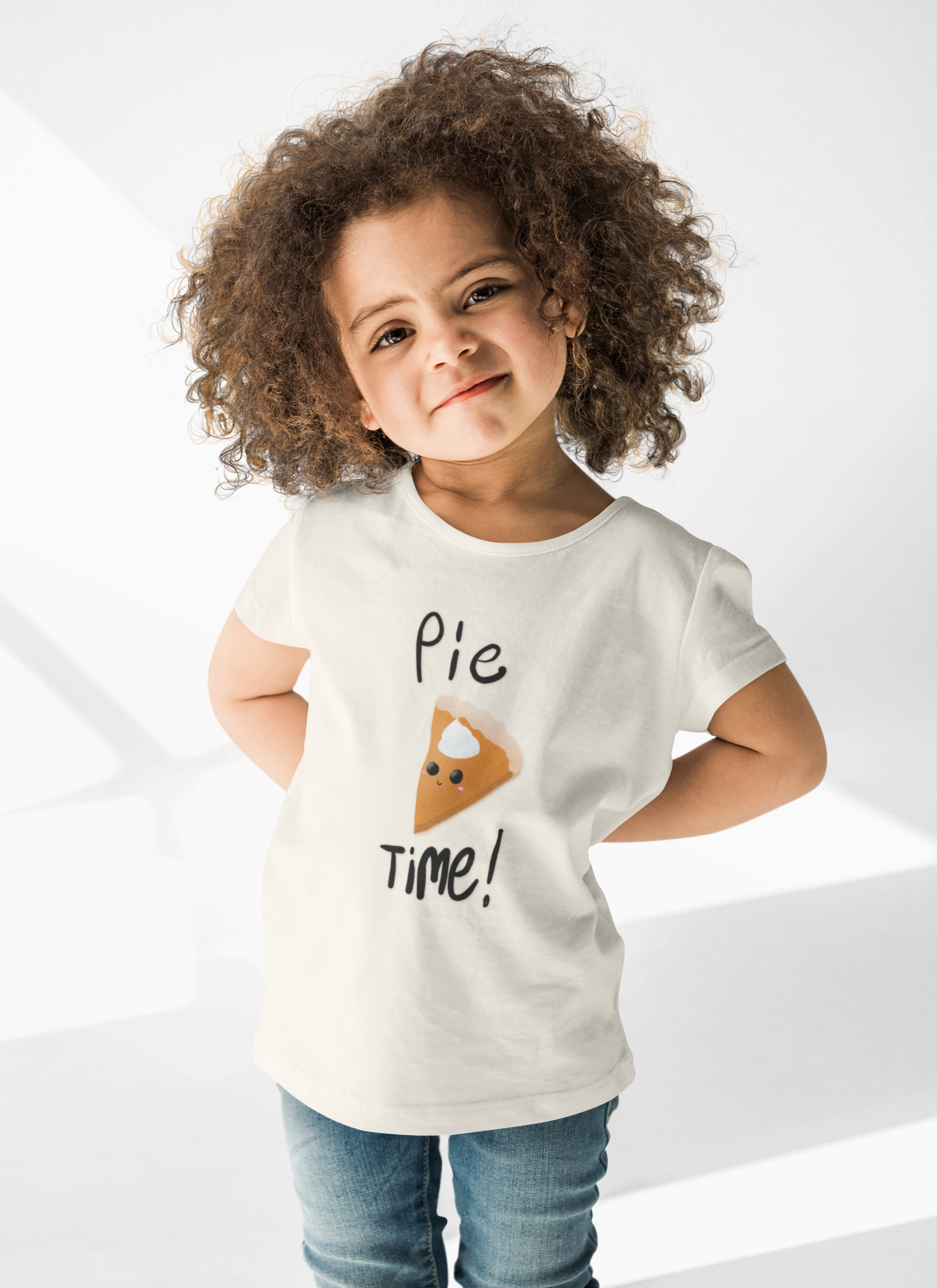 Pie Design Thanksgiving Toddler Tee, Kids Autumn Gift Shirt, Thanksgiving Kids T-Shirt, Fall Pie Shirt for Kids, Cute Pumpkin Pie Tee