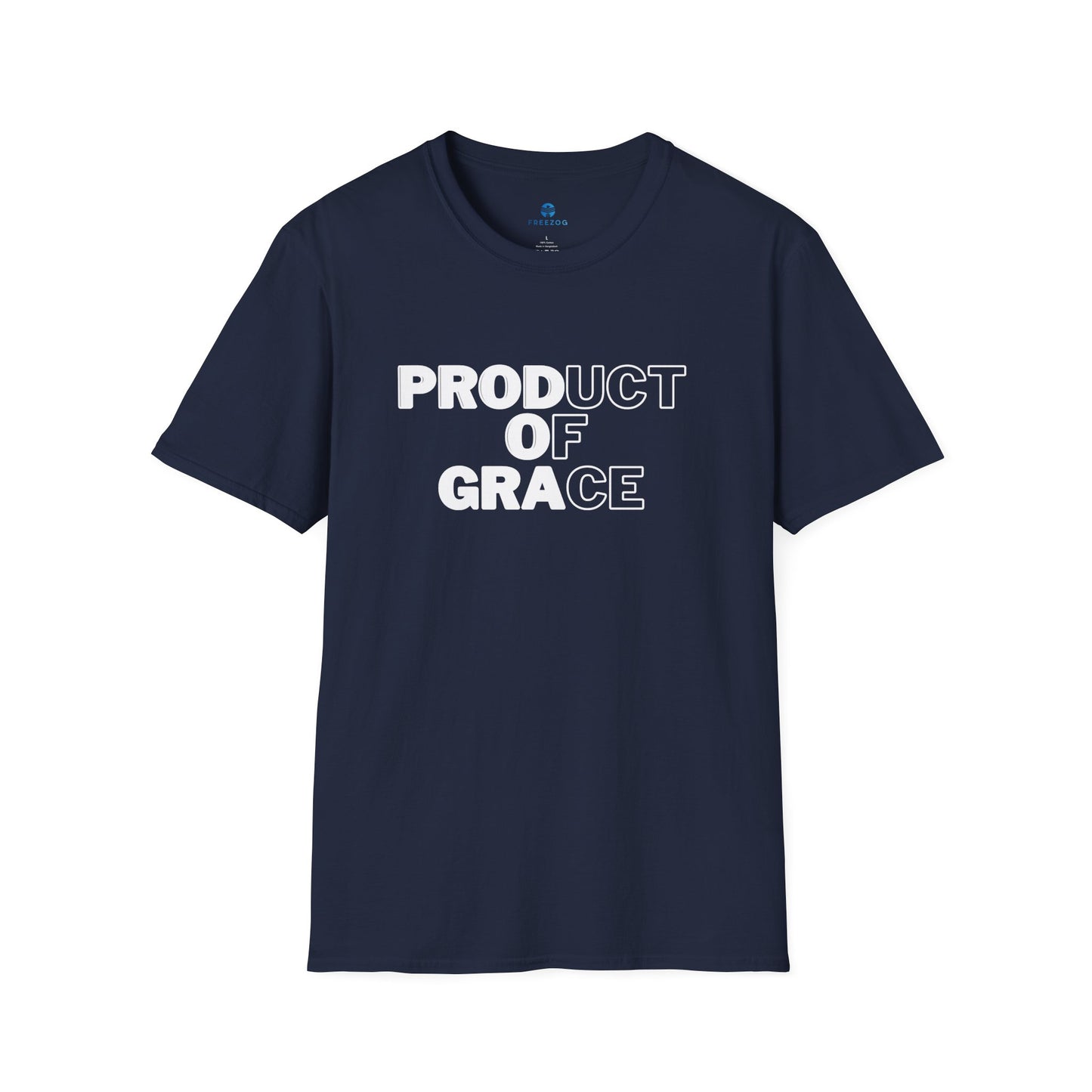 Product of Grace Design T-Shirt for Men - Gift for Him, Birthday and Holiday Gift