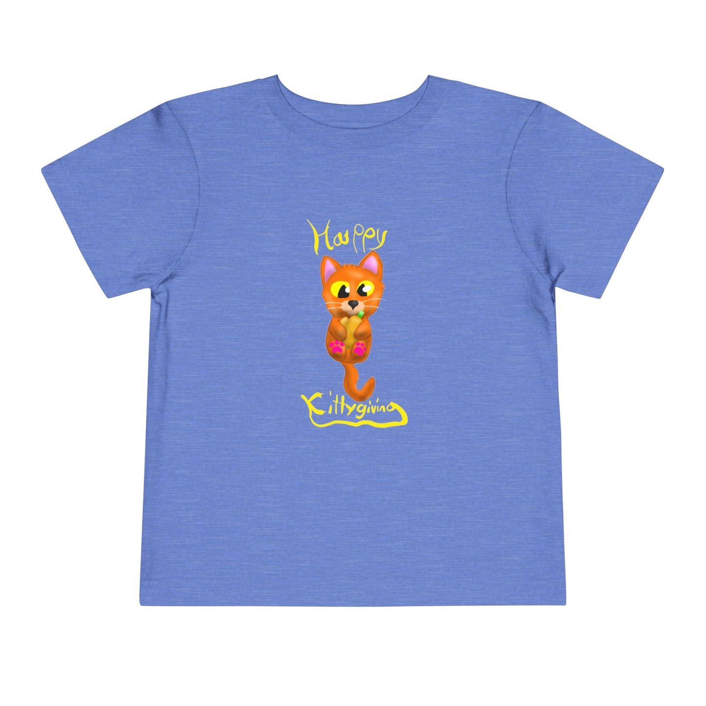 Cute Toddler Cat Tee, Kids Animal Shirt, Fun Summer Top, Birthday Gift for Boys & Girls, Adorable Cat Graphic Tee