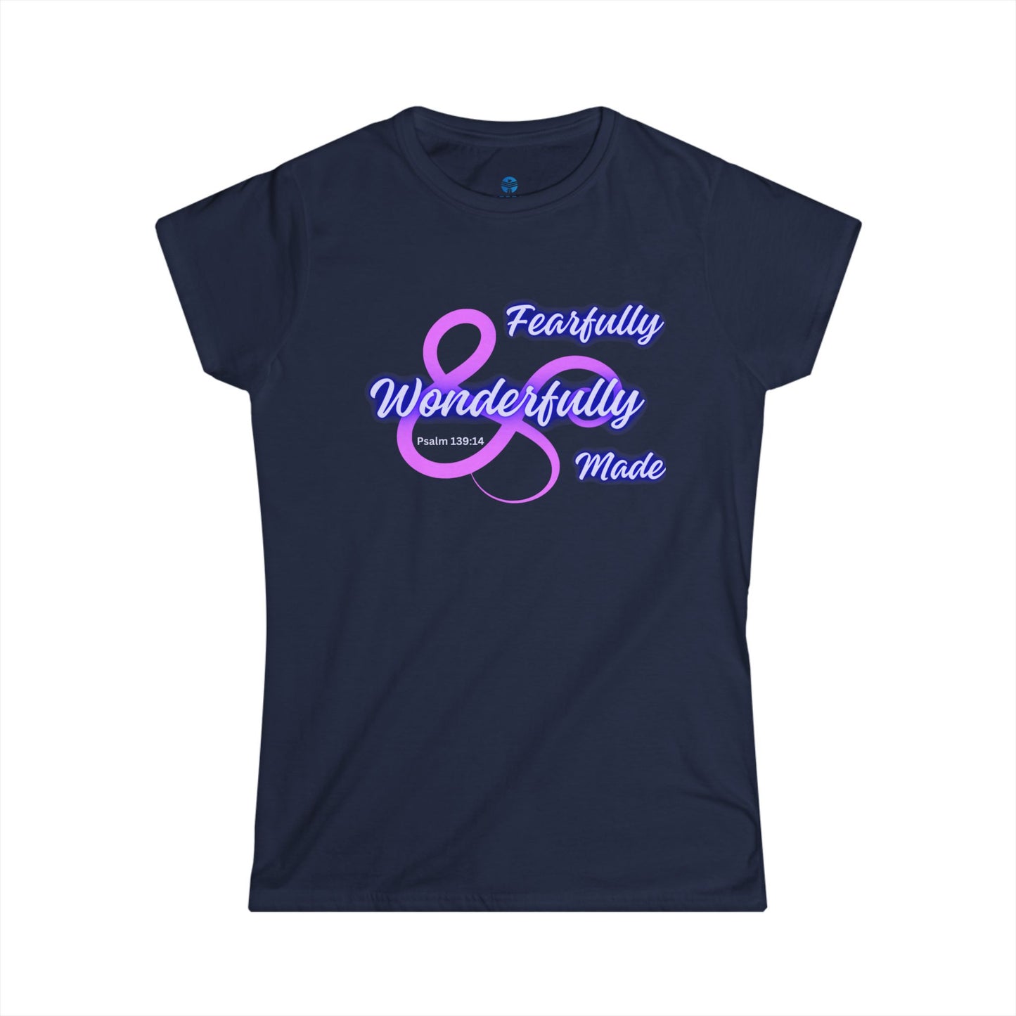 Fearfully and Wonderfully Made bible verse t-shirt, Inspirational Faith Tee, beautiful gift for her