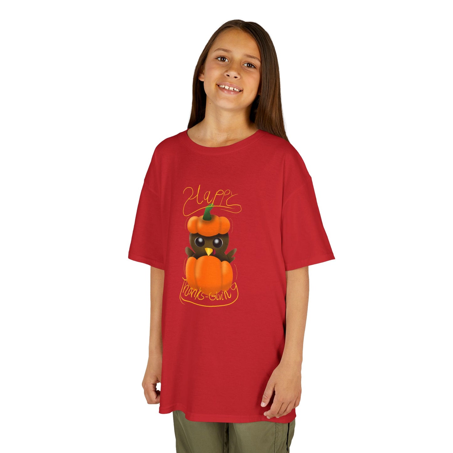Kids Thanksgiving T-Shirt, gift for kids, inspirational festive tee