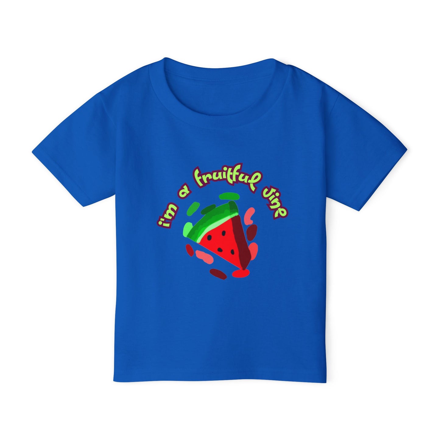 Kids Fruitful Vine Toddler T-shirt, Watermelon t-shirt for kids, gift for kids, inspirational tee
