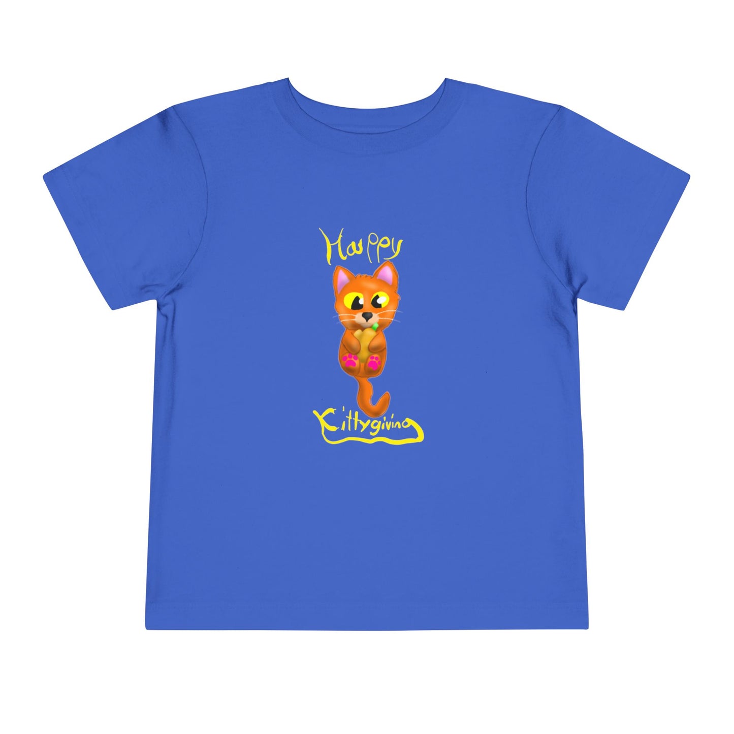 Cute Toddler Cat Tee, Kids Animal Shirt, Fun Summer Top, Birthday Gift for Boys & Girls, Adorable Cat Graphic Tee