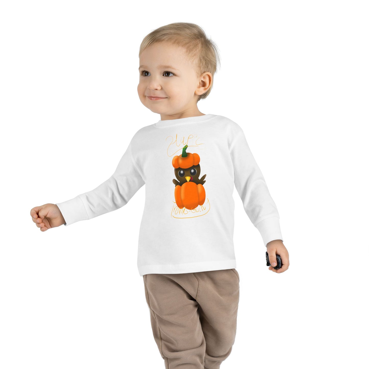 Toddler Pumpkin Sweatshirt, inspirational holiday sweatshirt for kids, gift for kids