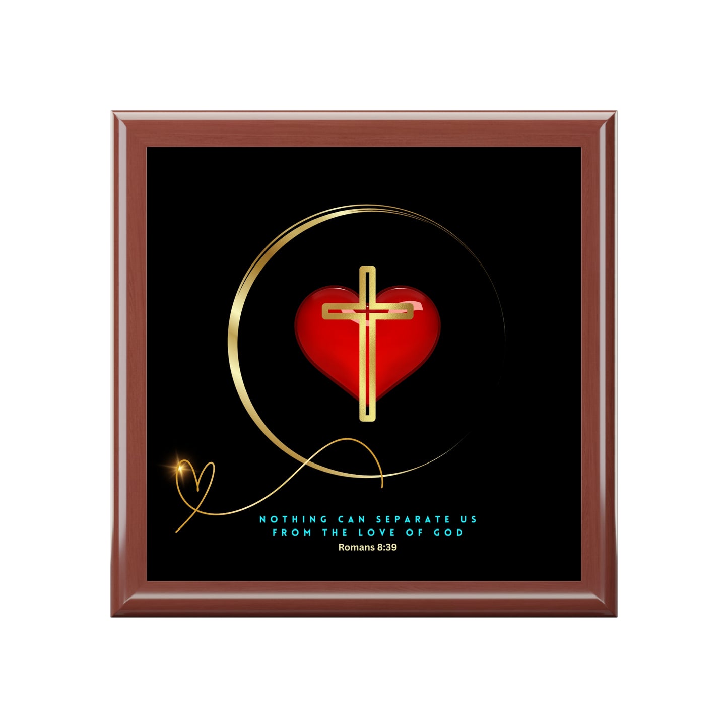 Christian Jewelry Box, God Loves You, Confirmation Gifts, Communion Gifts, holiday gift, Gift for loved ones