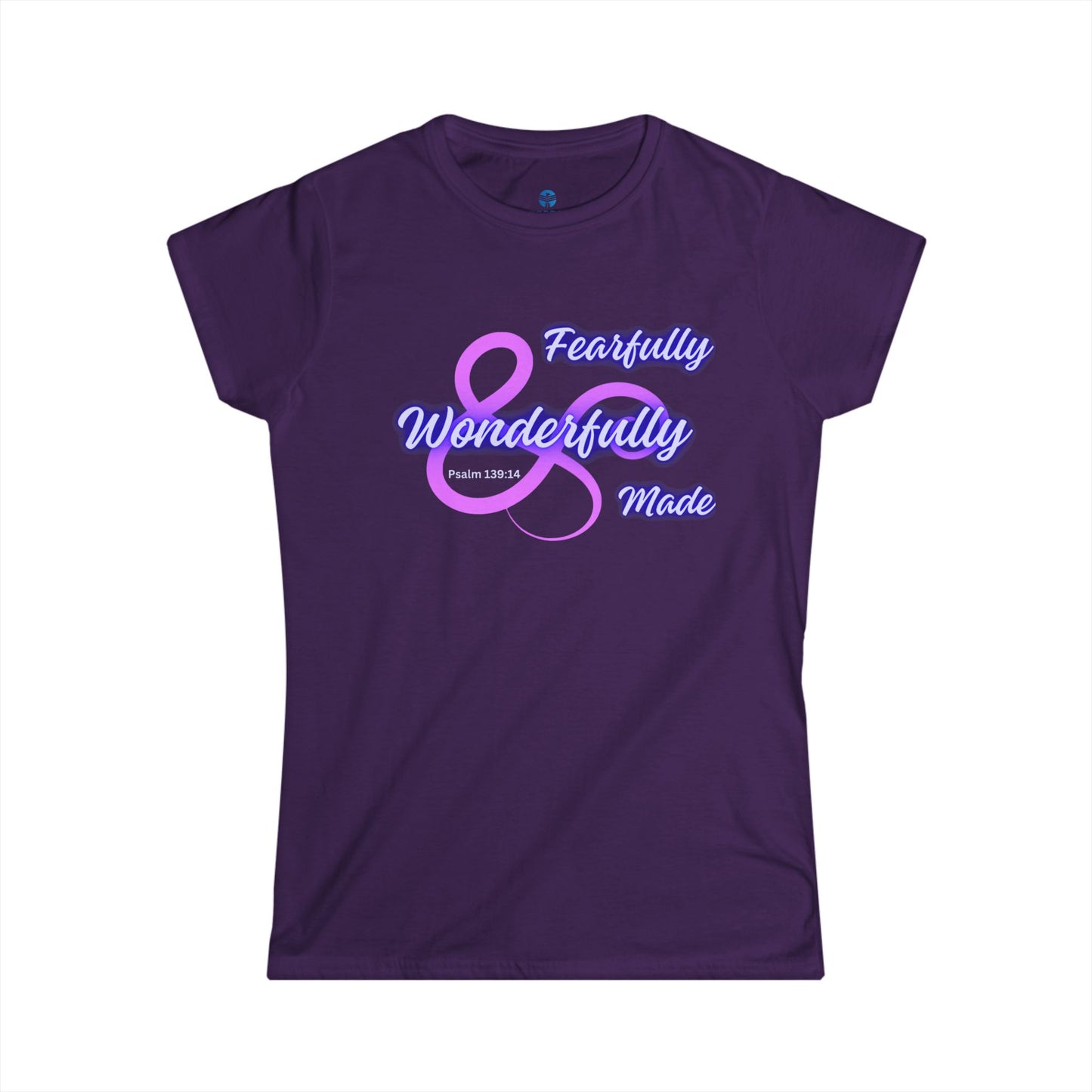 Fearfully and Wonderfully Made bible verse t-shirt, Inspirational Faith Tee, beautiful gift for her