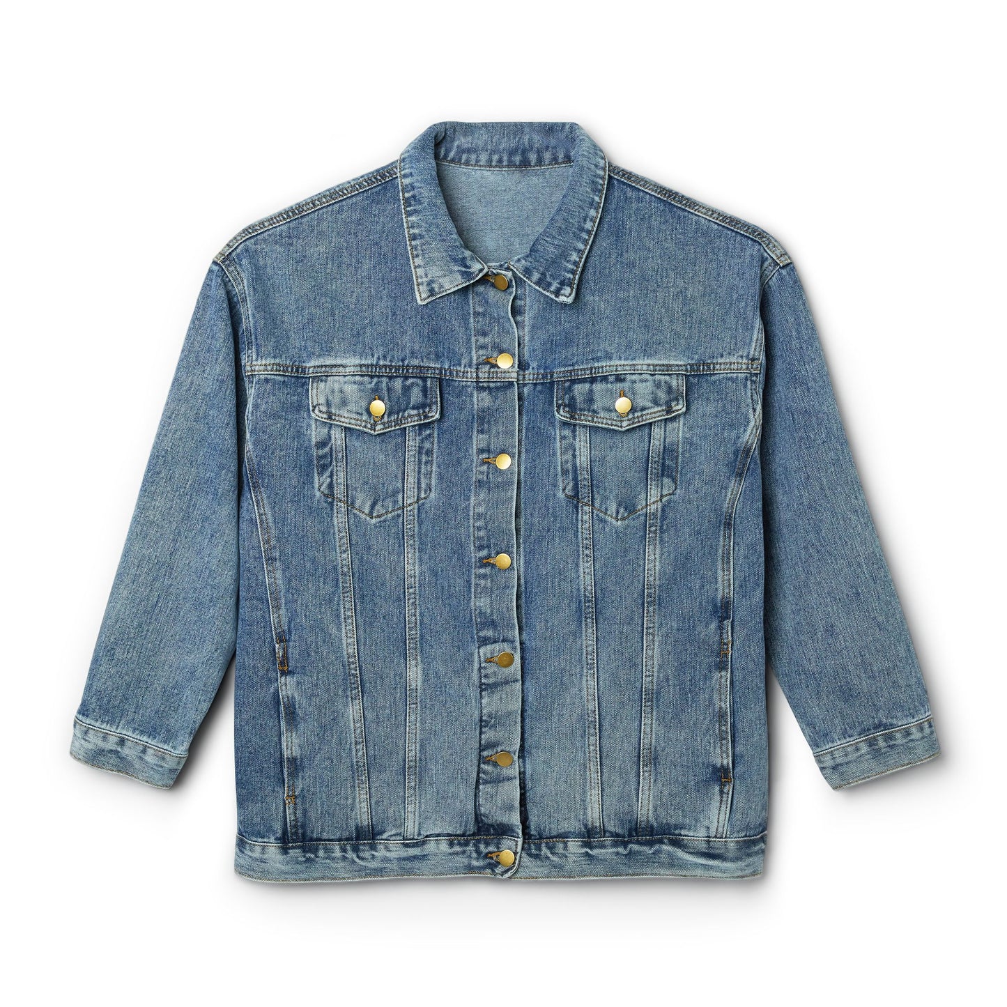 Butterfly Denim Jacket, Monarch Women's Outerwear, Unique Mothers Day Gift, Gift for Her, Butterfly Jean Jacket