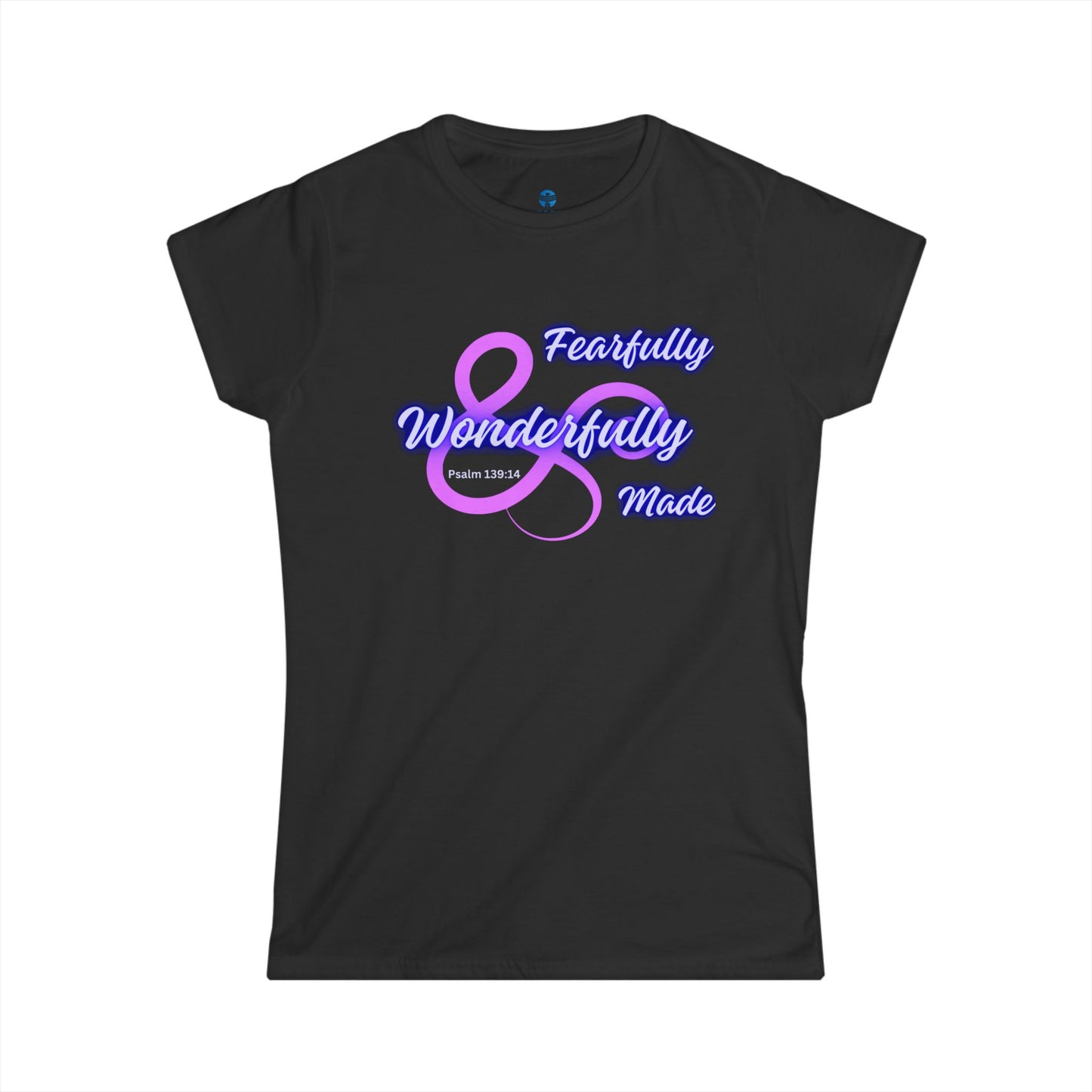 Fearfully and Wonderfully Made bible verse t-shirt, Inspirational Faith Tee, beautiful gift for her