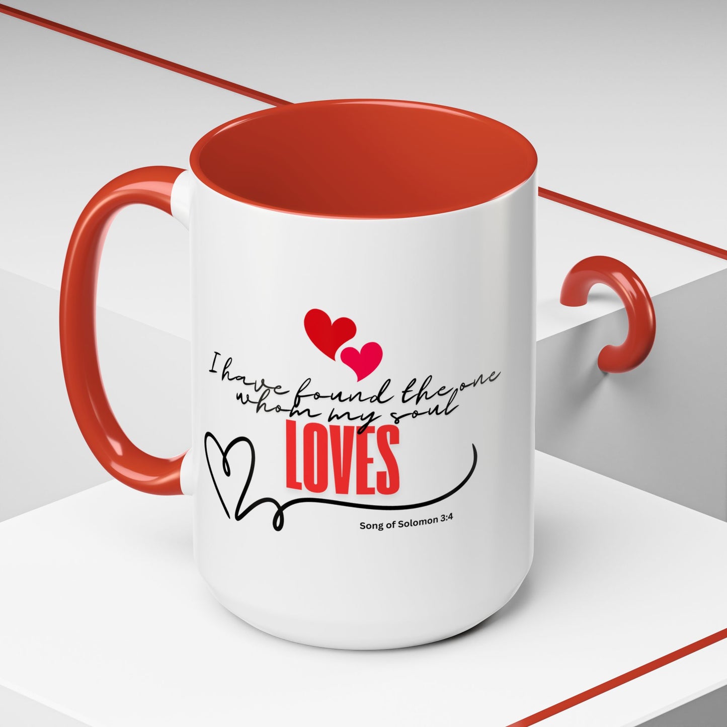 Faith inspirational Mug, I found the one my soul loves religious mug, Inspirational Coffee Mug, Bible Verse Mug, Gift for loved ones
