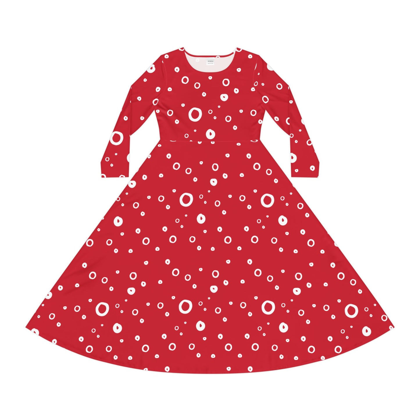 Polka Dot dress, gift for her, Dance Dress, holiday dress