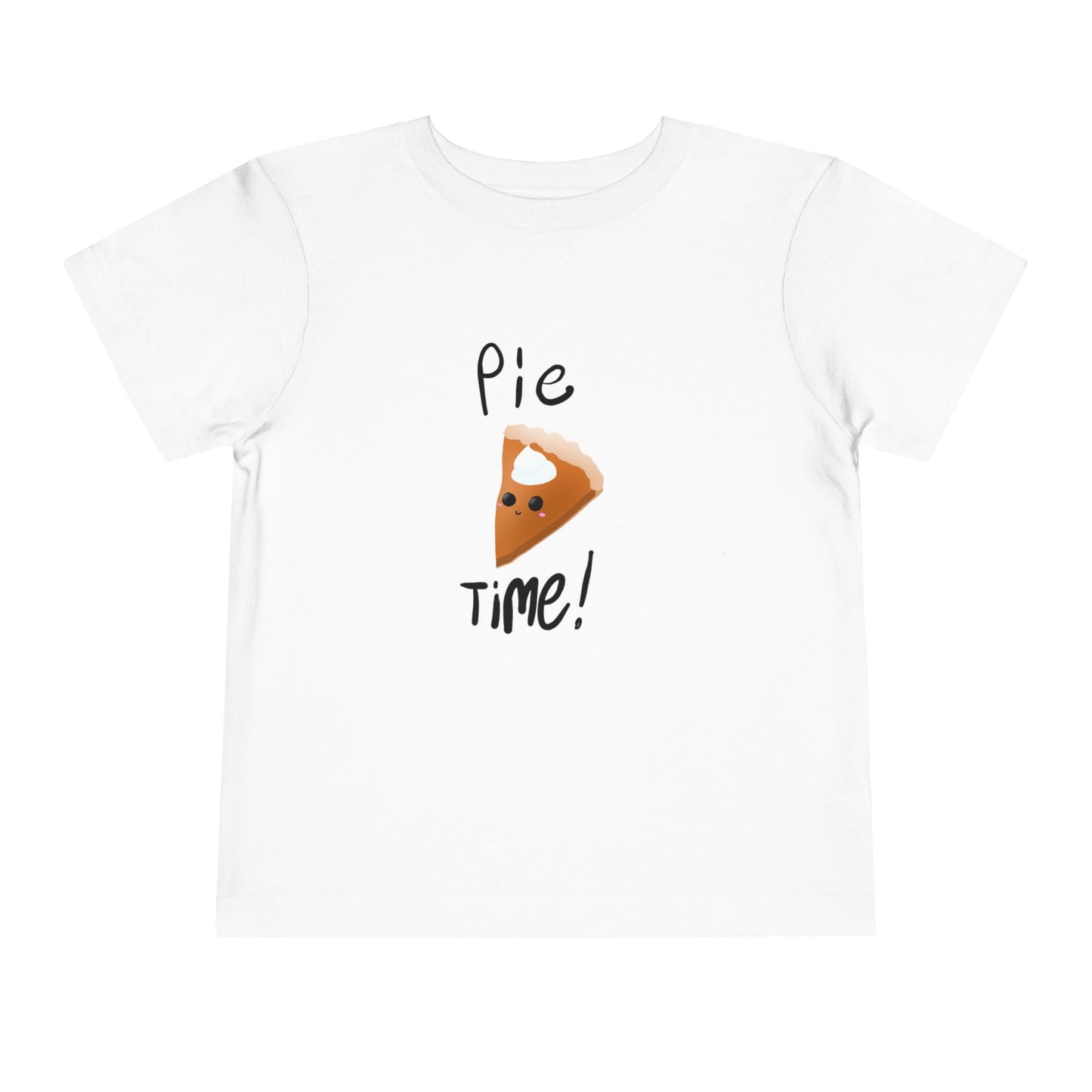 Pie Design Thanksgiving Toddler Tee, Kids Autumn Gift Shirt, Thanksgiving Kids T-Shirt, Fall Pie Shirt for Kids, Cute Pumpkin Pie Tee