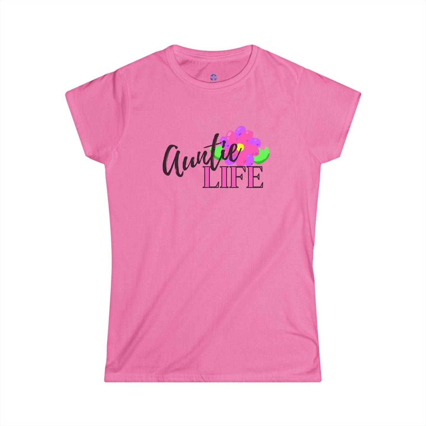 Women's Tee - Auntie Life T-Shirt Gift for Her, Birthday gift, Inspirational Design