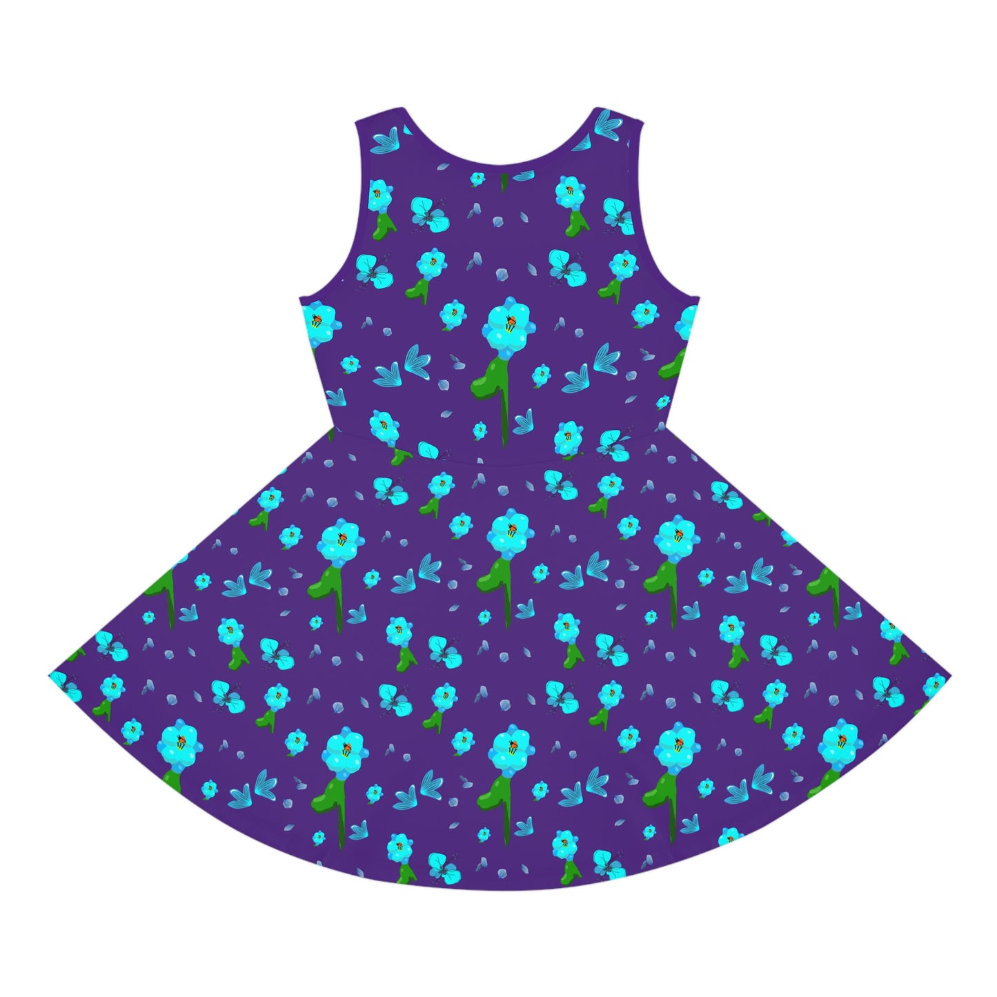 Girls' Sleeveless flower dress