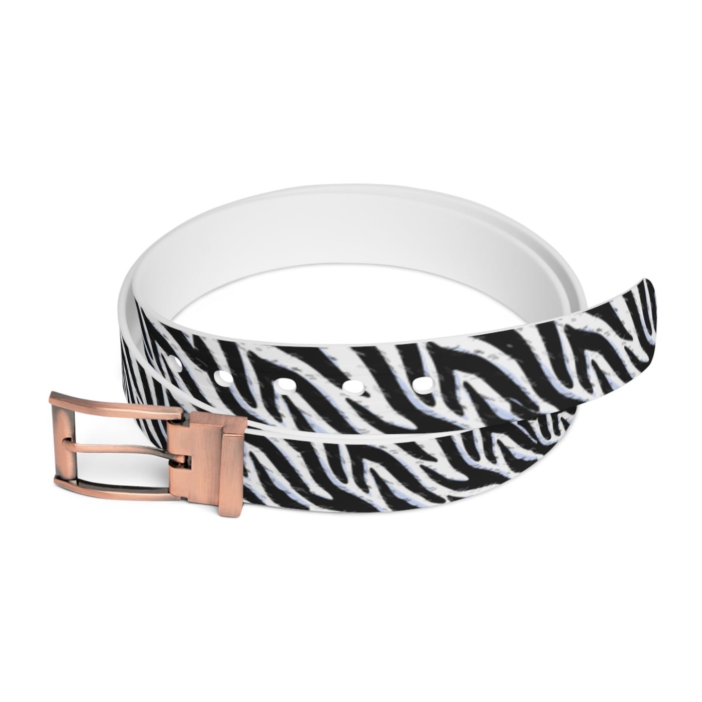 Belt, Zebra Stripe Animal Print Fashion Belt, Cute Women's Zebra Style Waist Belt, Gift for Her, Trendy Accessory, ladies dress Belt