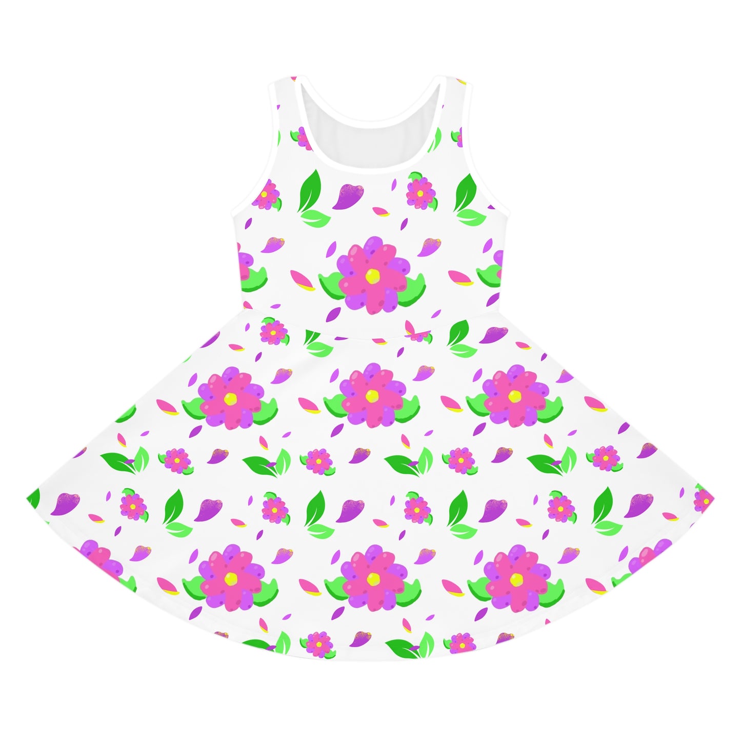 Kids Sundress with Flower Design