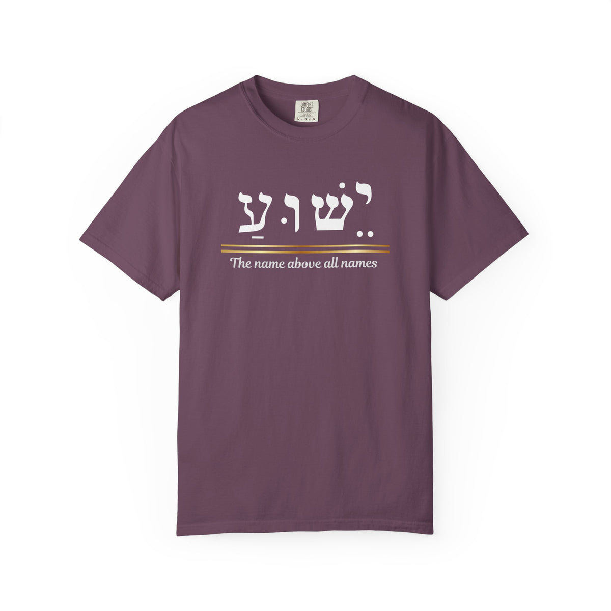 Jesus name above all names shirt Yeshua Hebrew Name, Gift for him, Religious Apparel
