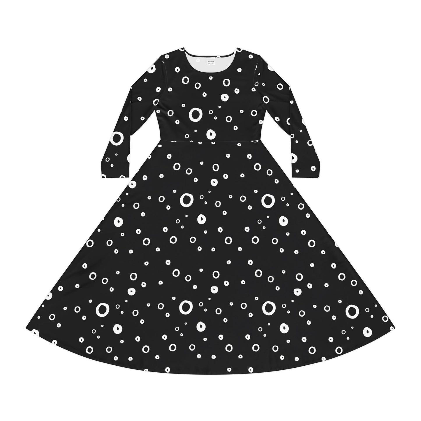 Polka Dot Dance Dress for woman, gift for her, holiday gift