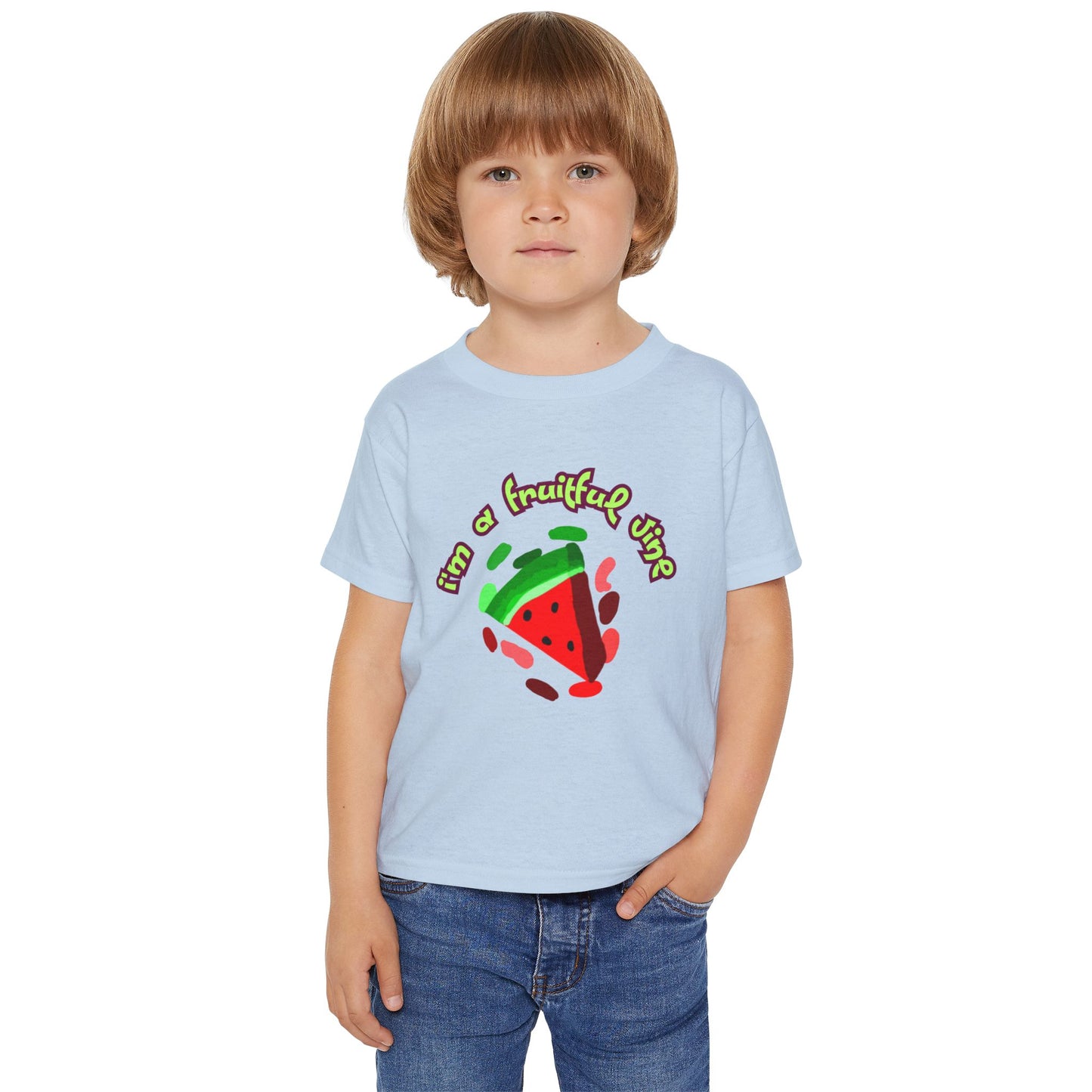 Kids Fruitful Vine Toddler T-shirt, Watermelon t-shirt for kids, gift for kids, inspirational tee