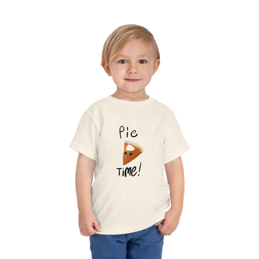 Pie Design Thanksgiving Toddler Tee, Kids Autumn Gift Shirt, Thanksgiving Kids T-Shirt, Fall Pie Shirt for Kids, Cute Pumpkin Pie Tee