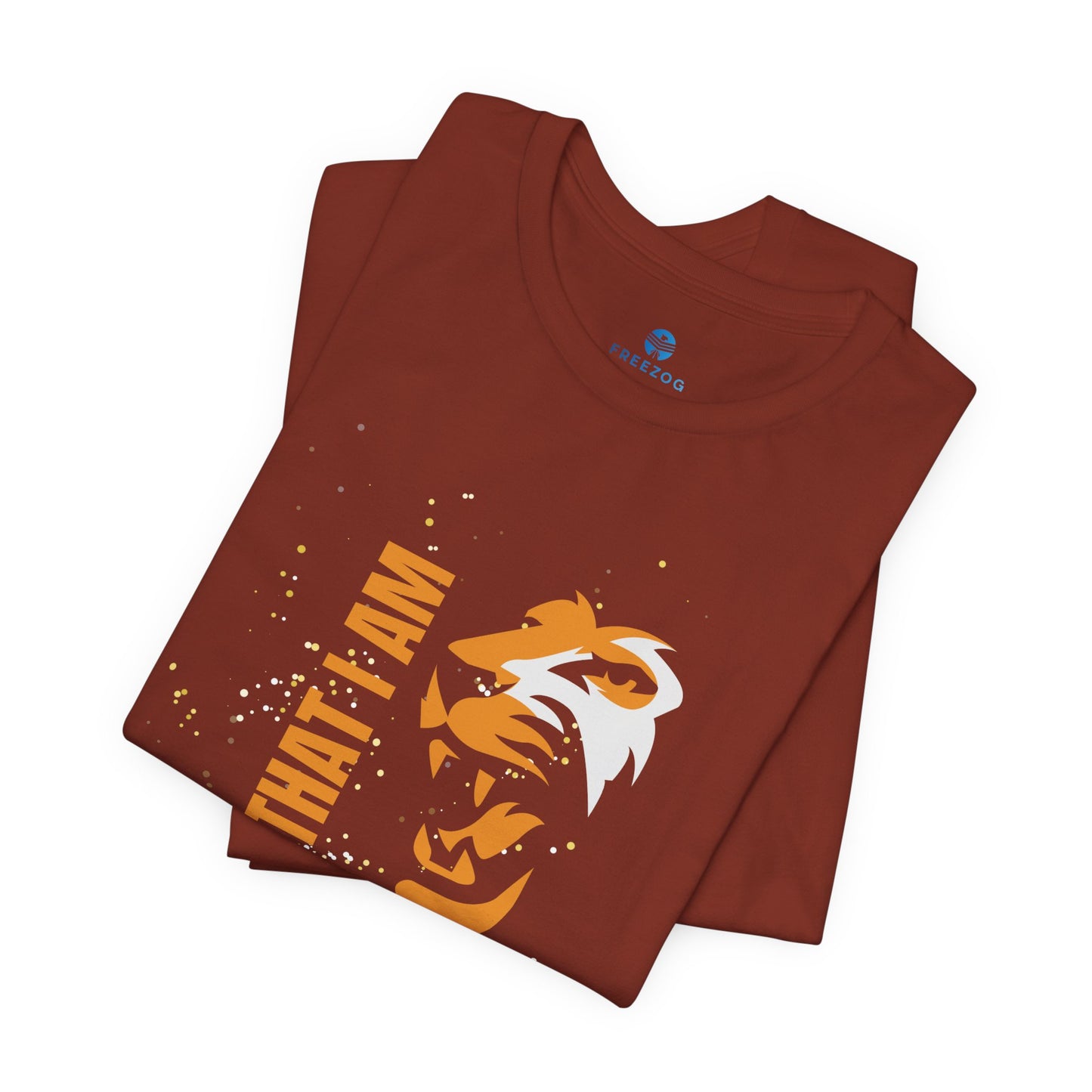 I AM That I AM Lion of Judah Shirt for Men | Revelation 5:5 Christian T-Shirt | Lion Tee | Jesus Faith Apparel | Christian Gift for Him