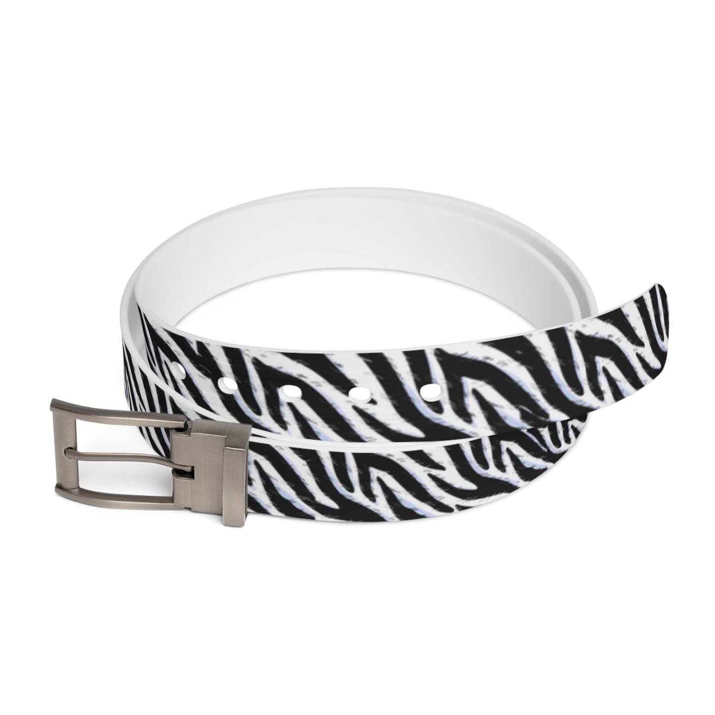 Belt, Zebra Stripe Animal Print Fashion Belt, Cute Women's Zebra Style Waist Belt, Gift for Her, Trendy Accessory, ladies dress Belt
