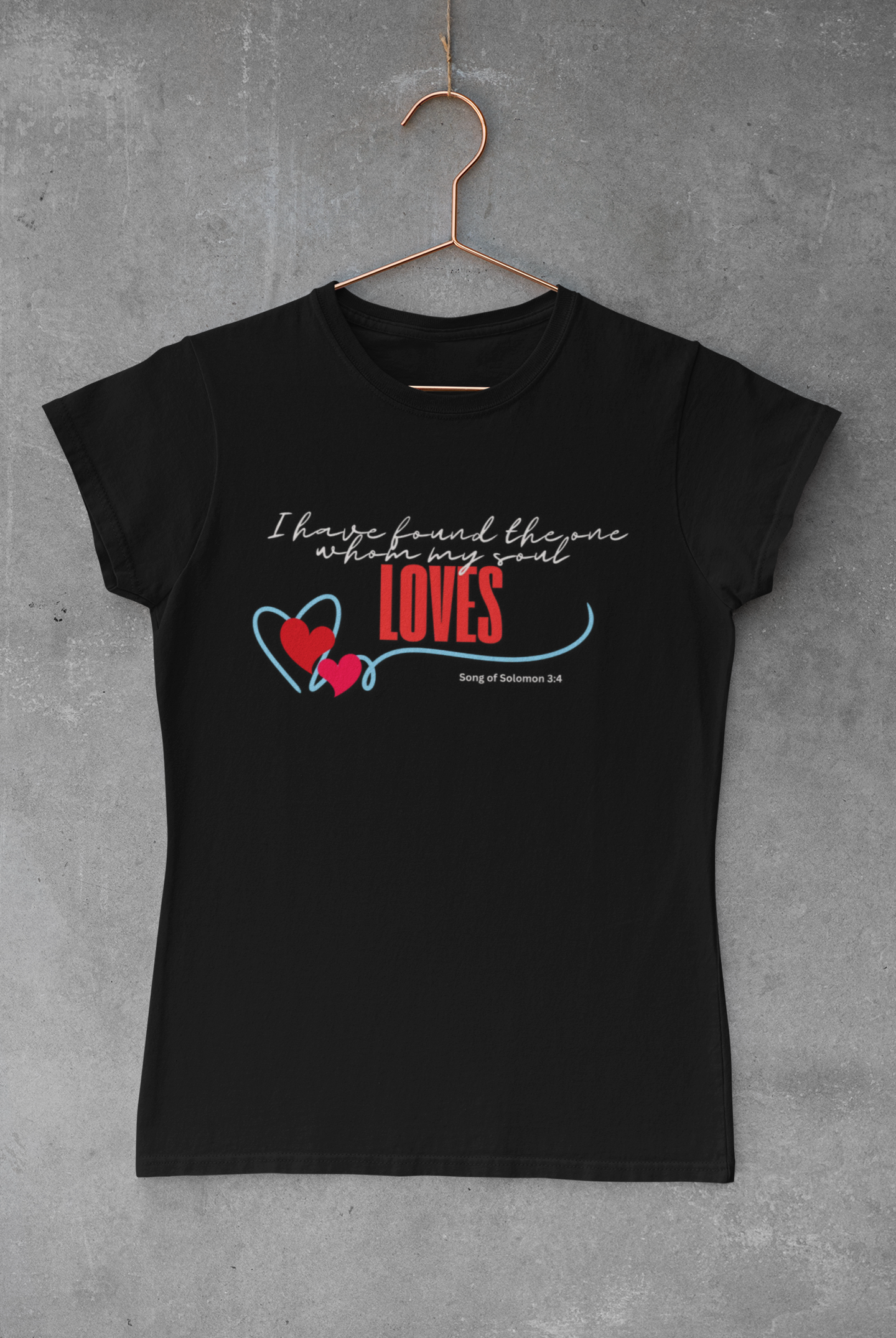 Christian Women's Tee , Love Bible Verse T-Shirt for Women, Jesus Bible Verse Tee, gift for her