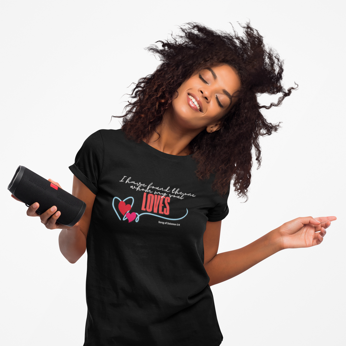 Christian Women's Tee , Love Bible Verse T-Shirt for Women, Jesus Bible Verse Tee, gift for her