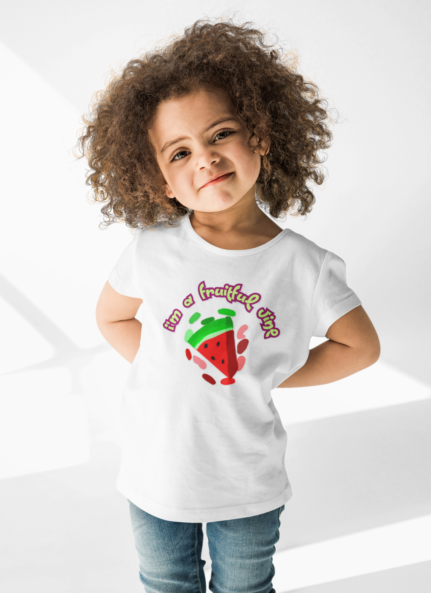 Kids Fruitful Vine Toddler T-shirt, Watermelon t-shirt for kids, gift for kids, inspirational tee