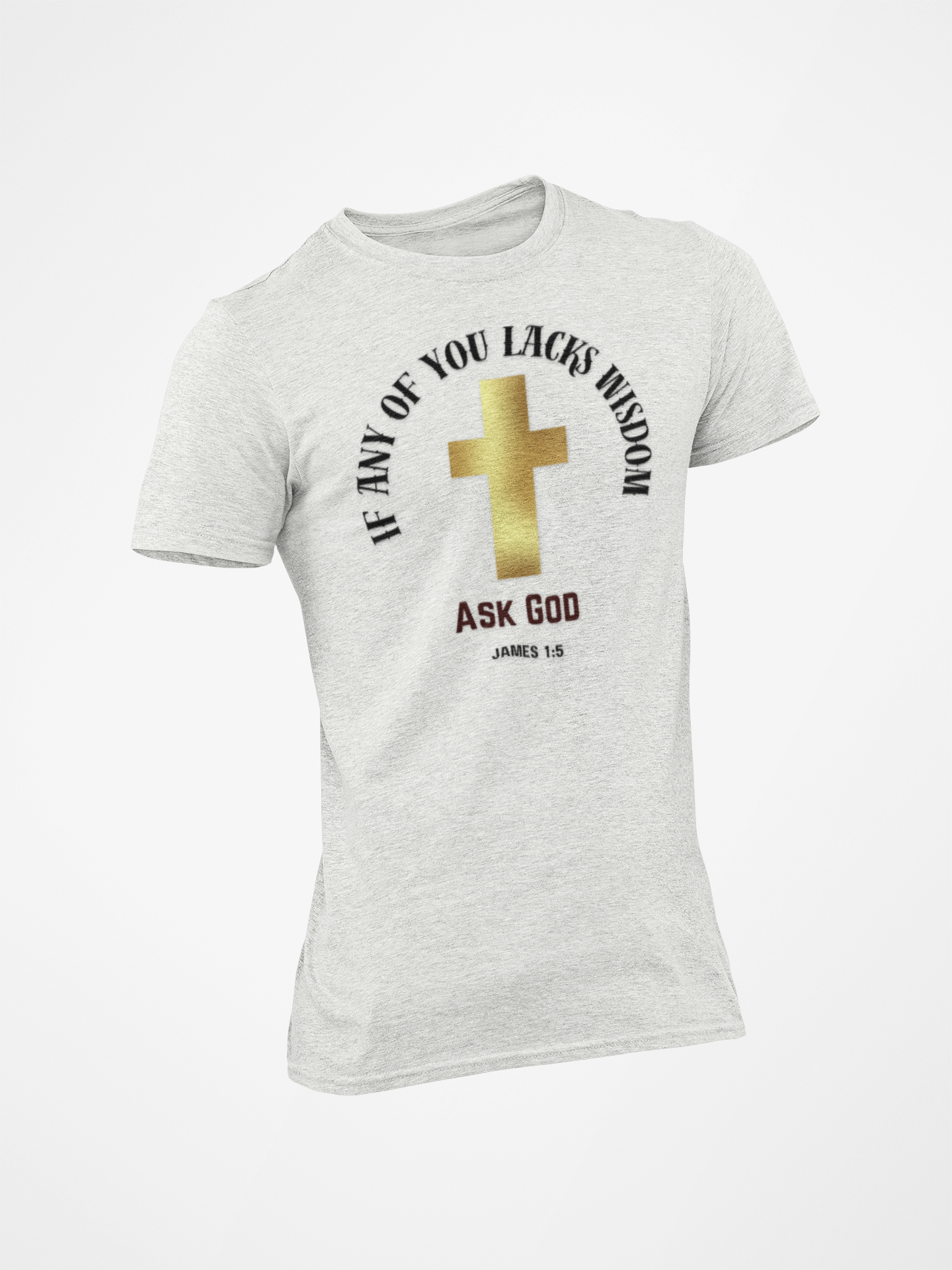 Men's Cross Christian Dad T-Shirt, gift for him