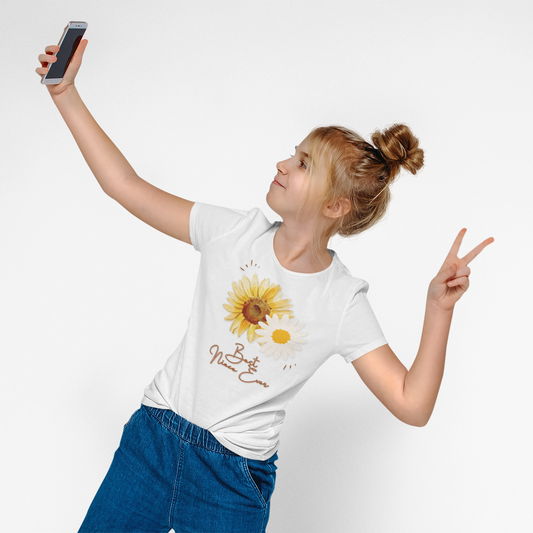 Kids Regular Fit Tee, best niece ever tshirt, gift for her
