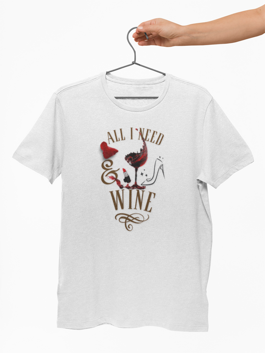 inspirational wine T-Shirt, gift for her, fun girls t-shirt