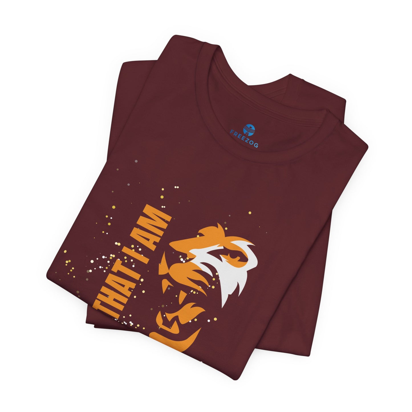 I AM That I AM Lion of Judah Shirt for Men | Revelation 5:5 Christian T-Shirt | Lion Tee | Jesus Faith Apparel | Christian Gift for Him