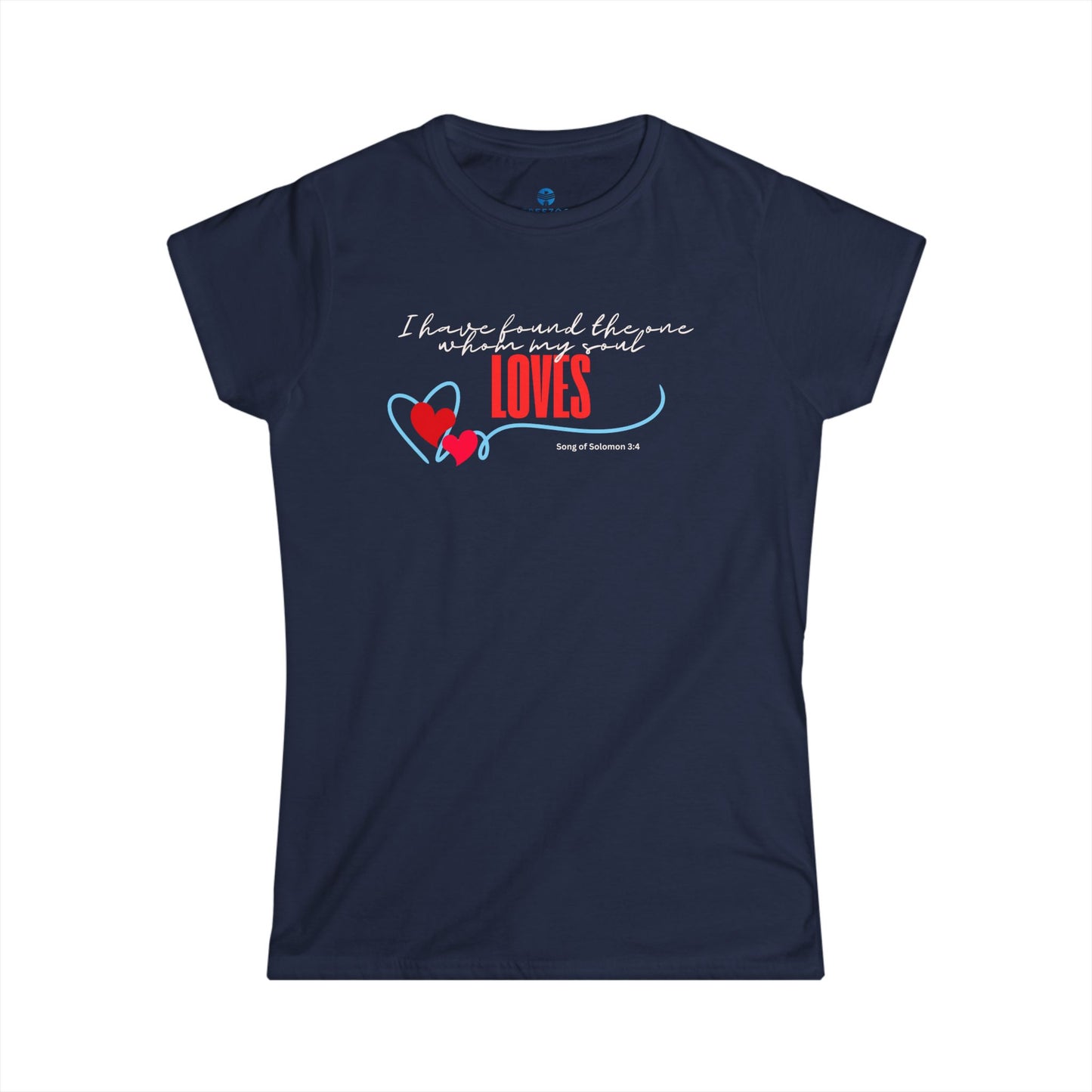 Christian Women's Tee , Love Bible Verse T-Shirt for Women, Jesus Bible Verse Tee, gift for her