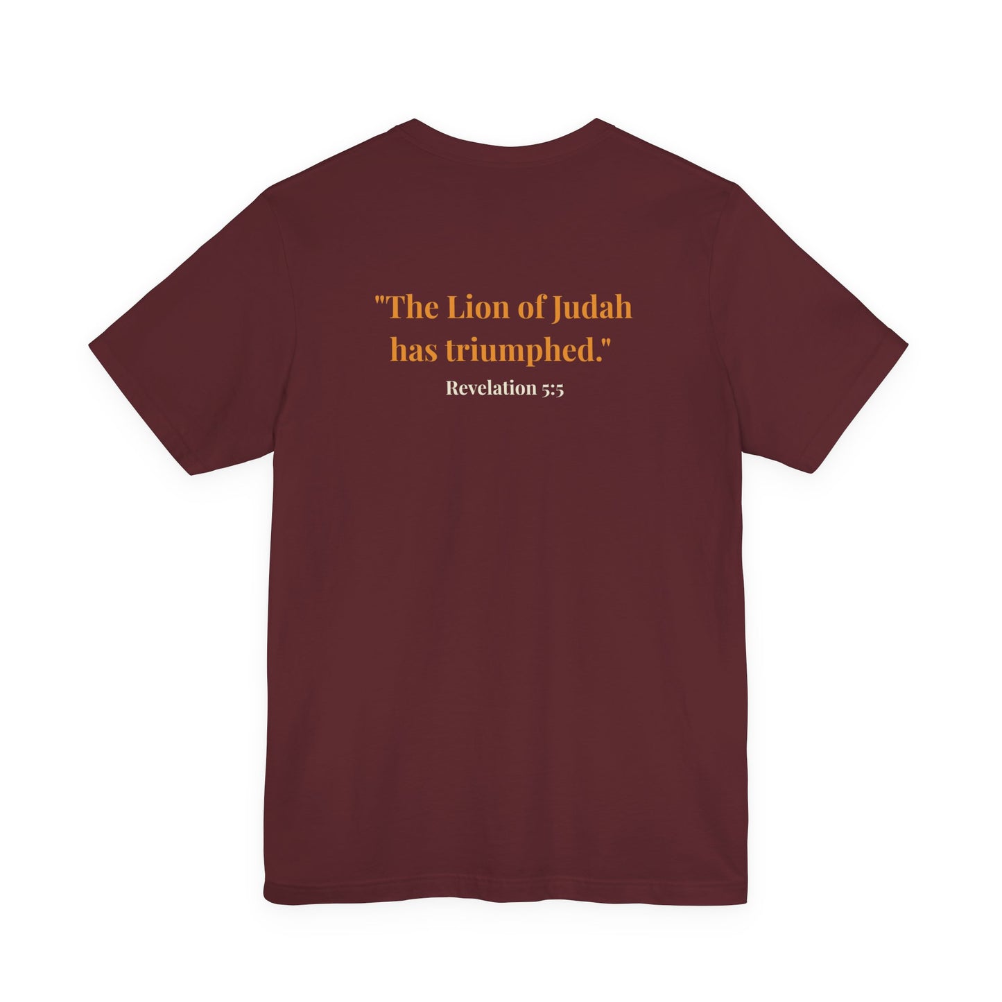 I AM That I AM Lion of Judah Shirt for Men | Revelation 5:5 Christian T-Shirt | Lion Tee | Jesus Faith Apparel | Christian Gift for Him