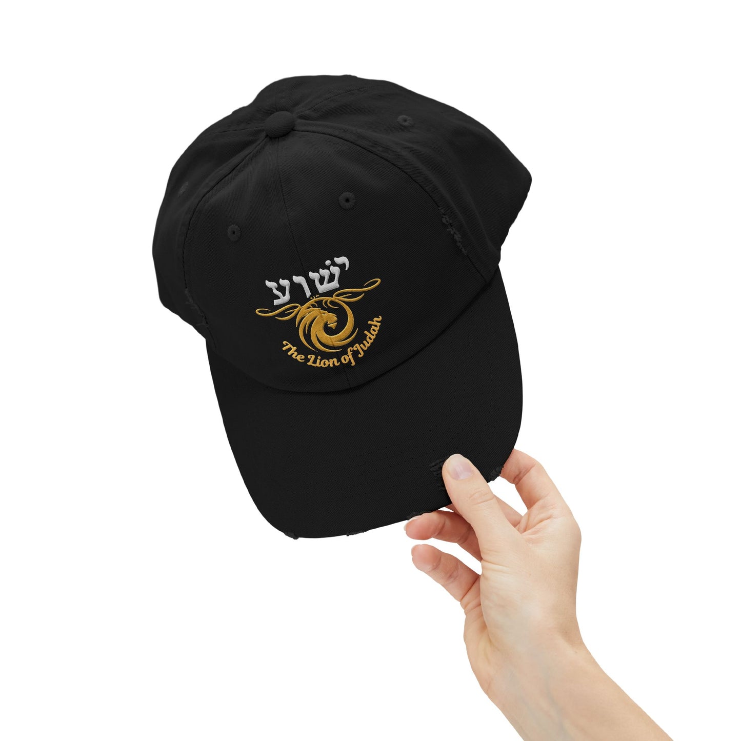 Baseball Cap, Jesus hebrew Name Lion of Judah Hat, Christian Faith Accessory, Bible Verse Gift, Religious Headwear, Inspirational Cap