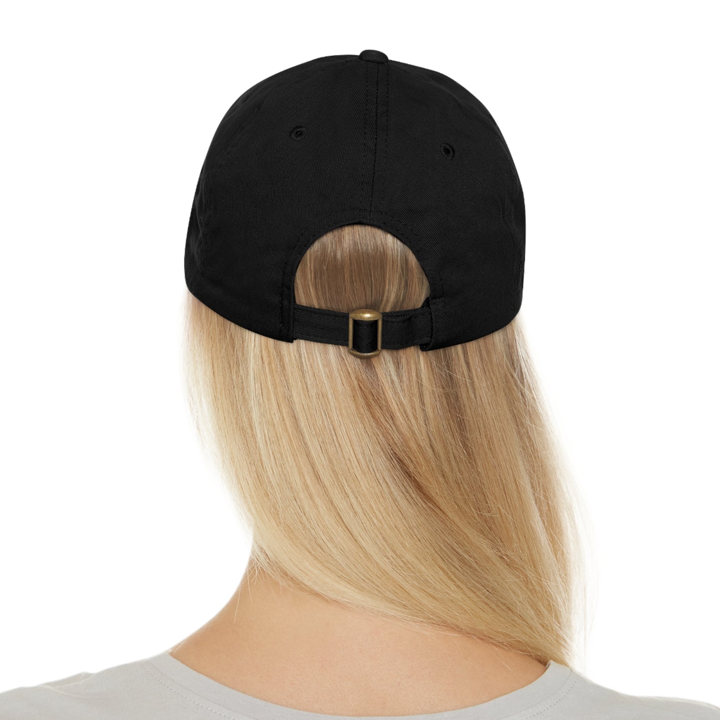 YHWH Hebrew Leather Patch Hat | Christian Faith Hat | Hebrew Name of God Cap | Messianic Israelite Hat | Gift for Him | Father's Day gift
