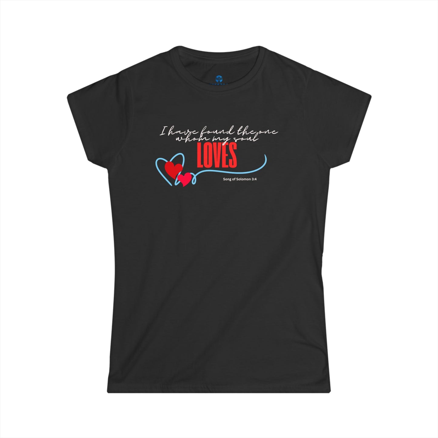 Christian Women's Tee , Love Bible Verse T-Shirt for Women, Jesus Bible Verse Tee, gift for her