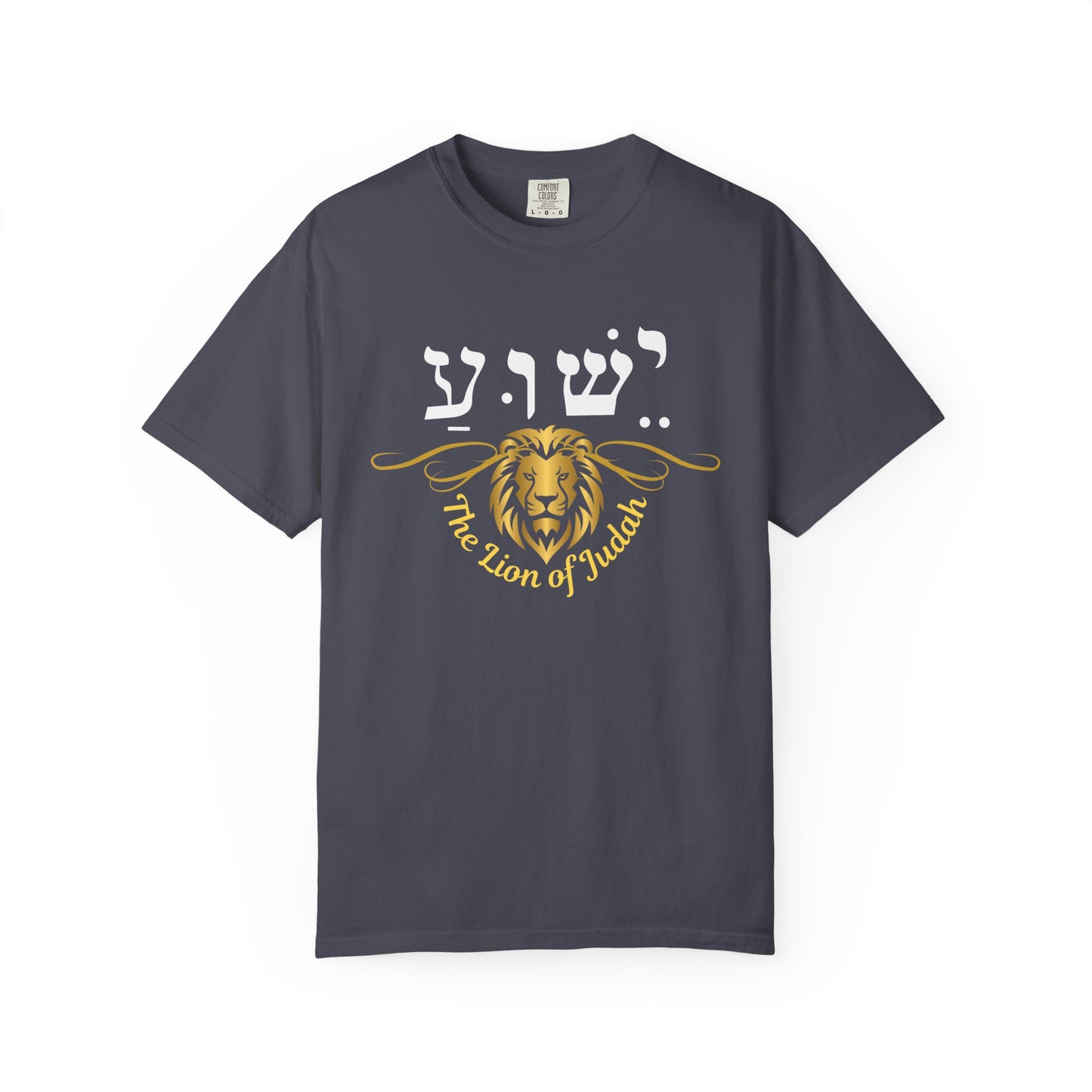 Lion of Judah Jesus Hebrew Name T-Shirt, Christian Gift for Him, Religious shirt